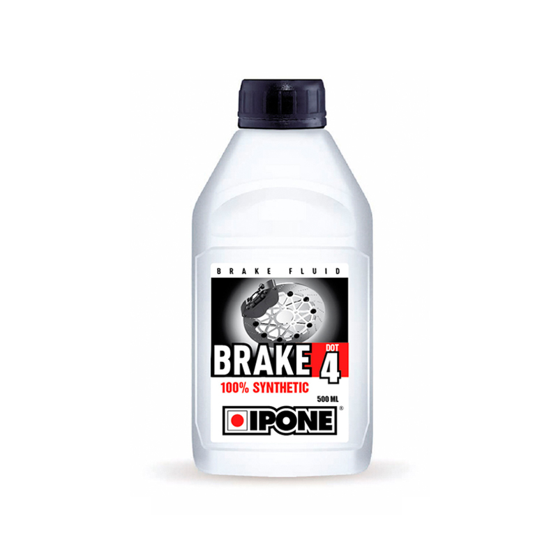 IPONE BRAKE DOT 4 -12X500 ML COMPATIBLE DOT 3
