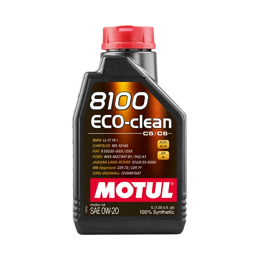 MOTUL 8100 ECO-CLEAN 0W20 12x1 LT