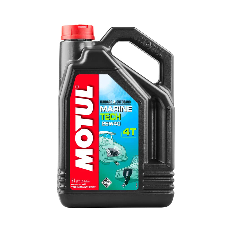 MOTUL MARINE TECH 4T 25W40 4X5 LT