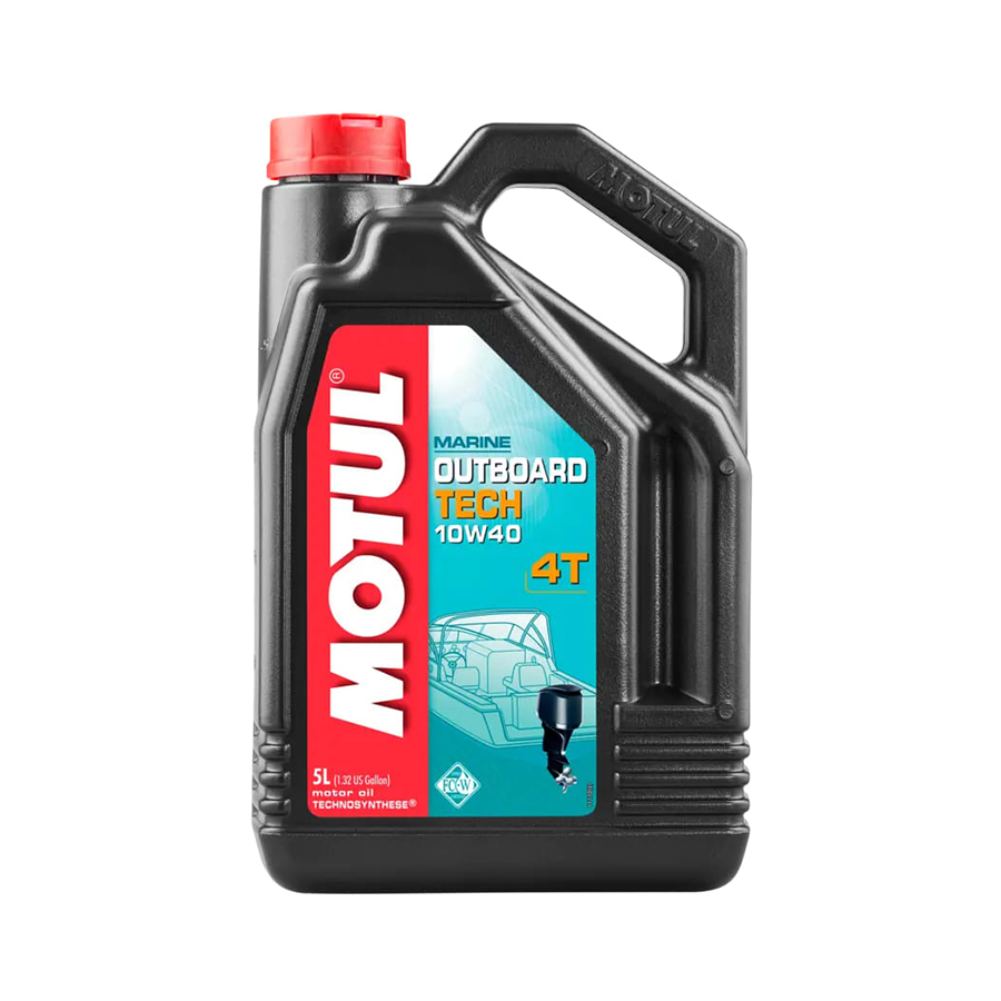 MOTUL OUTBOARD TECH 4T 10W40 4X5 LT
