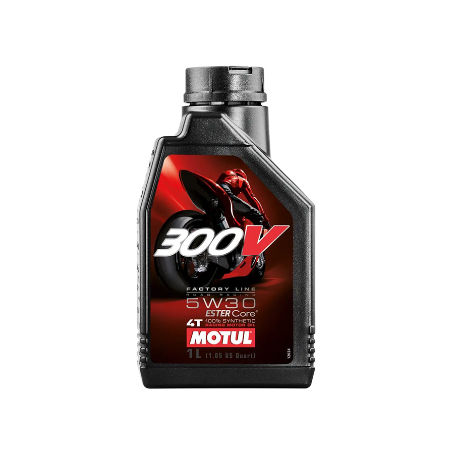 MOTUL 300V FL ROAD RACING 5W30 12X1 LT